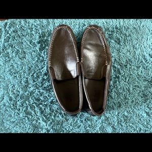 Cole Haan Men’s “Tucker Venetian” brown leather slip on Size 15W